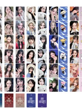 芙IVE迷你4辑线下自印卡特典卡张元英liz周边美图照片爱豆安宥真