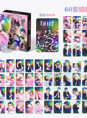 现货60张镭射卡STRAYKIDS新专DOIT闪卡明星照片卡LOMO卡全息卡片