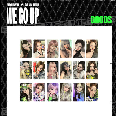 宝怪BABYMONSTER迷你专自印小卡