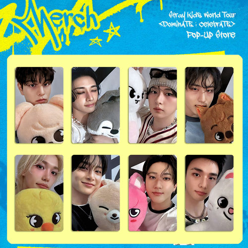 STRAYKIDS特典小卡自印照片礼物