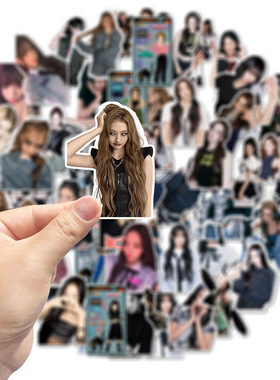 55张喵MEOVV数字单曲《BURNING UP》不干胶贴纸ANNA GAWON ELLA