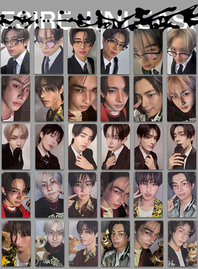 E团符DESIRE UNLEASH专辑周边小卡随机自印OUTSIDE打歌卡K4特典卡