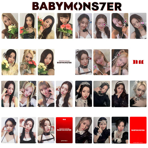 BABYMONSTER特典小卡BABY明星卡