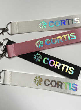 CORTIS周边手机绳 镭射手机挂饰 马丁ins 安乾镐钥匙扣挂件KEONHO