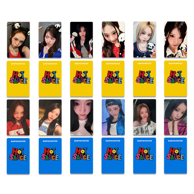 BABYMONSTER宝怪HOTSAUCE特典卡