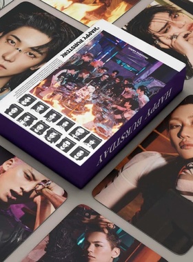 现货55张st小17小卡片Happy Burstday金珉奎徐明浩崔胜澈周边明星