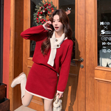 新品针织套装-2D118-6193-P120-K198，女装套装/套裙，2D118
