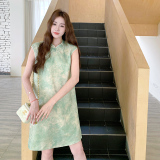 现货-旗袍裙-2D118-2627-P125-K218，女装连衣裙，2D118