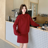 新品针织套装2D118-6195-P165-K265，女装套装/套裙，2D118