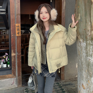 新品90假两件羽绒服-2D118-6154-P350-K488图片
