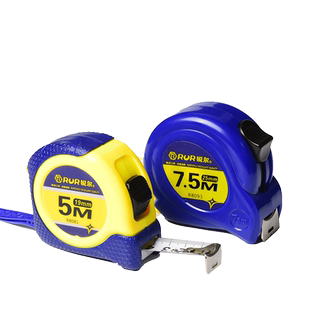 锐尔卷尺钢卷尺3米5米7.5米10米高精度加厚木工尺鲁班尺盒尺包邮