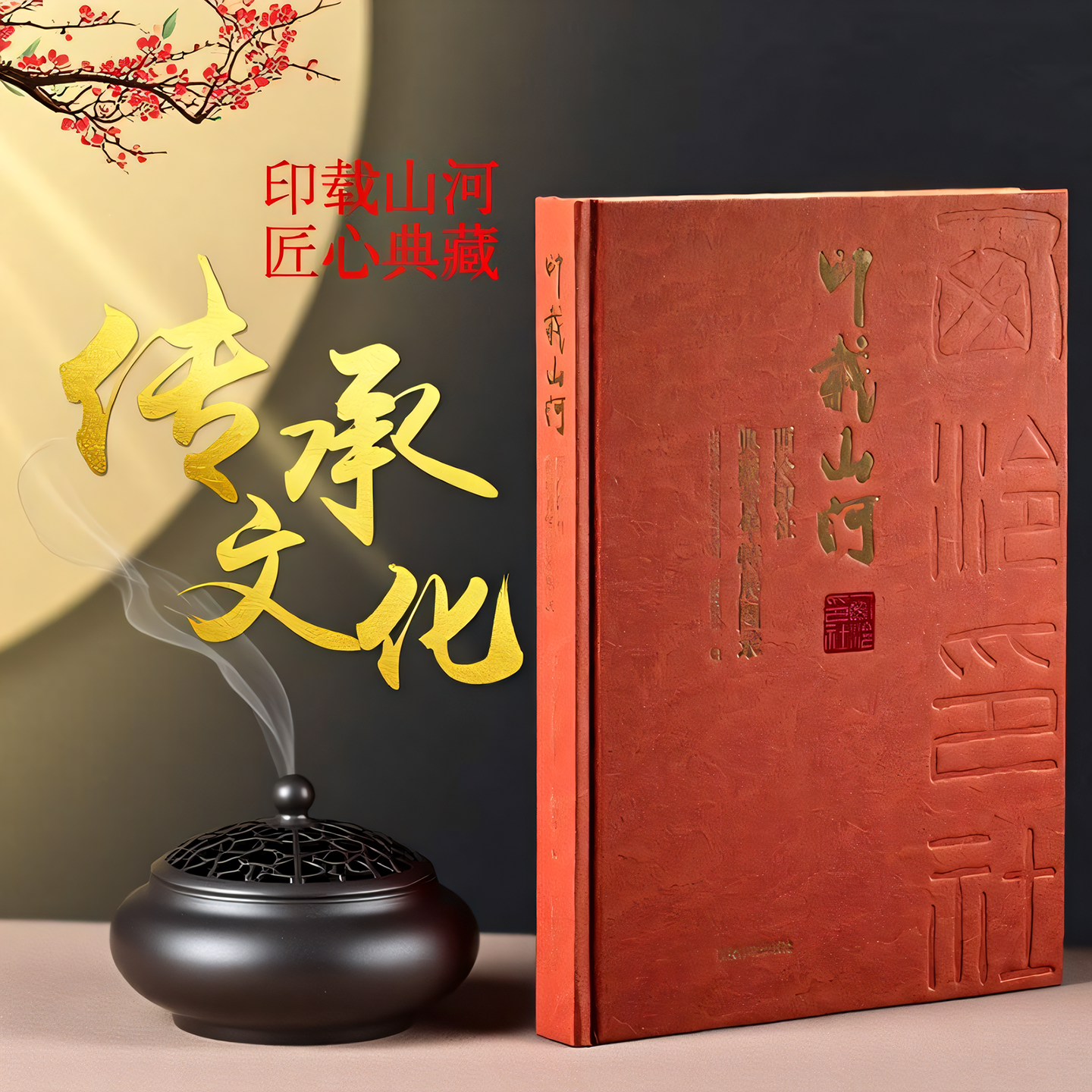 印载山河：西泠印社典藏菁华特展图录 集结馆藏经典印作与书画珍存溯源印学源流品鉴千年金石艺术精粹 书法篆刻印谱印章临摹收藏本