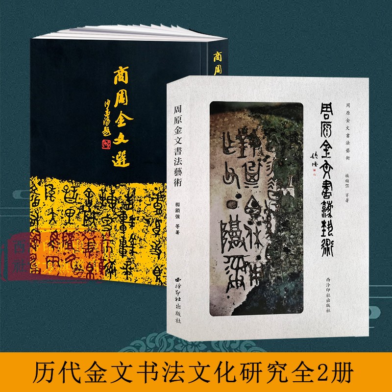 金文研究书籍全2册 商周金文选+周...