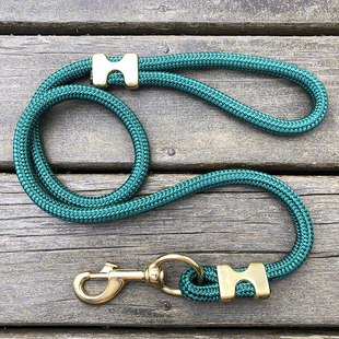 宠物牵引绳狗绳中大型犬遛狗专用牵狗绳黑狼藏獒比特杜高中亚狗链