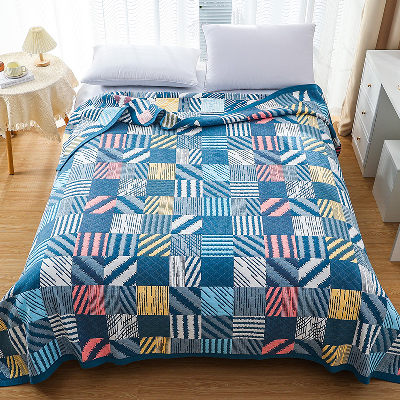 床盖纯棉纱布吸汗透气不起球