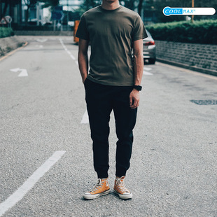 收脚裤 coolmax 立体剪裁机能面料 清凉透气 GarCle 男裤 紫标