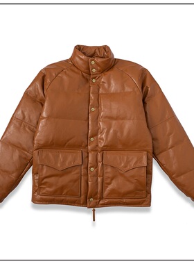 HDK（海觉）HORWEEN UTICA 全植鞣超软马皮木村300G羽绒服