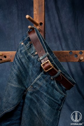 HDK(海觉) 10OZ HORWEEN(38MM)皮带 腰带 贝克汉姆 RRL VSVM