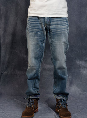 HDK(海觉) 17重制版D10 余文乐牛仔裤水洗男潮牌破洞直筒 VISVI