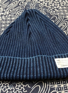 HDK(海觉) INDIGO KNITTED HAT 蓝染手工双面水洗帽子冷帽 VSVM