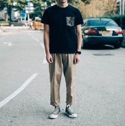 GarCle 18SS Franch 双褶九分阔腿法式工装裤 COOLMAX版