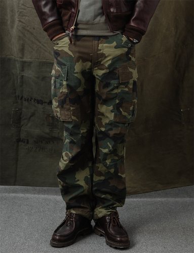 HDK海觉常规迷彩直筒裤