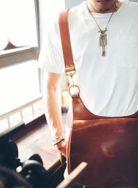 HDK(海觉) Horween Dublin Shoulder bag 牛皮邮差包挎包 VSVM