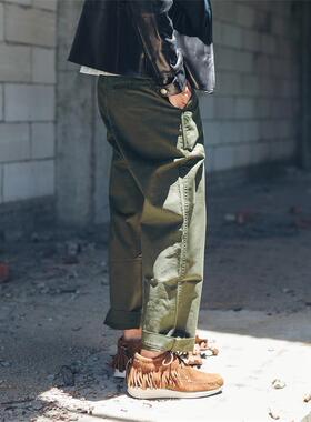 HDK(海觉) 布鲁克林军事9分工装阔腿裤 余文乐 WTAPS 军官裤