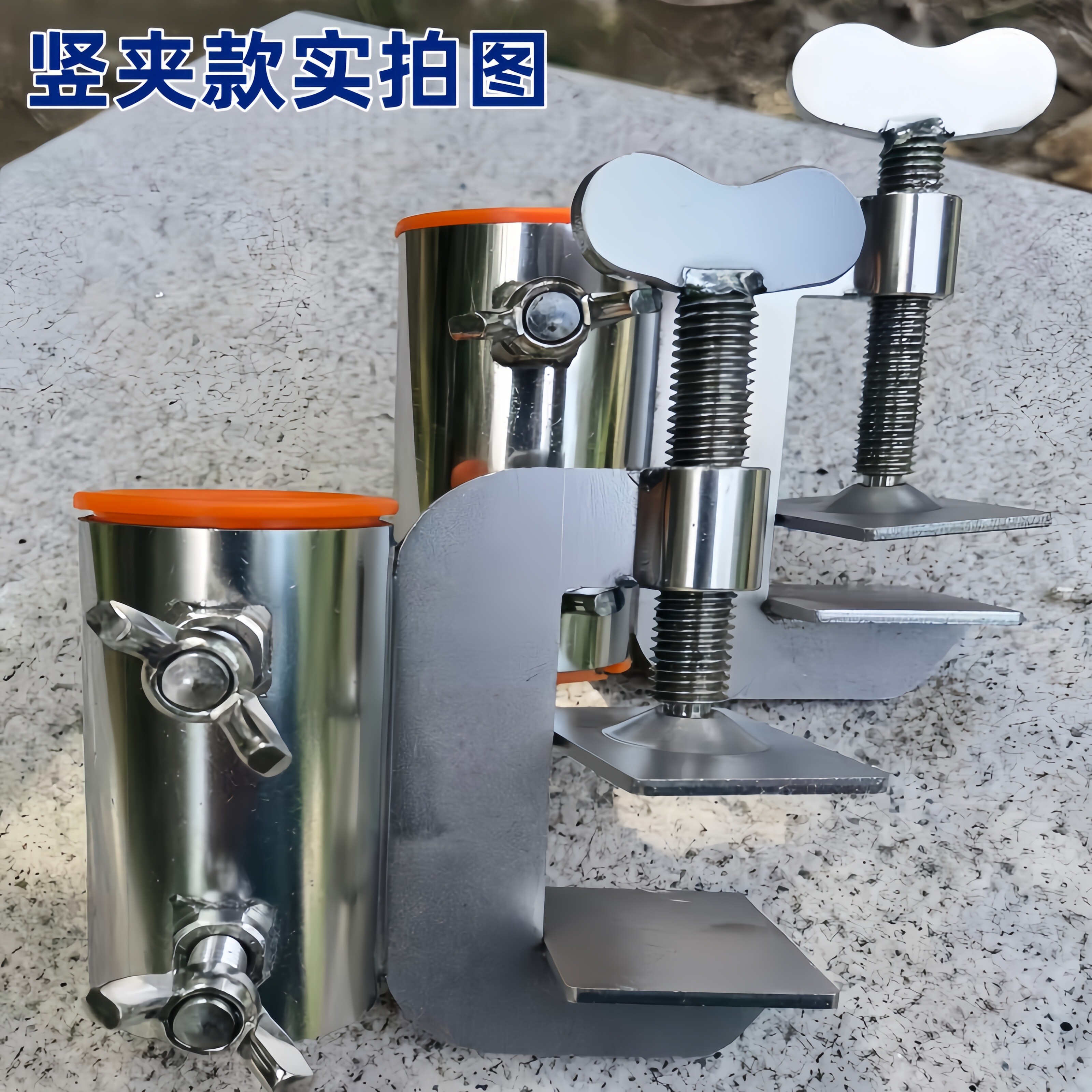 大伞固定卡座太阳伞夹子三轮车户外露天钓鱼炮台遮阳伞货车伞套管