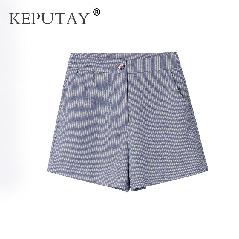 Cotton and hemp shorts Thin section 2019 summer new pattern Korean Edition Weila pants fashion leisure time stripe Flax Versatilein the Women's clothing/Boutique , Pants , Casual pants  category - from Buy2taobao.com to provide professional Taobao agent buy service