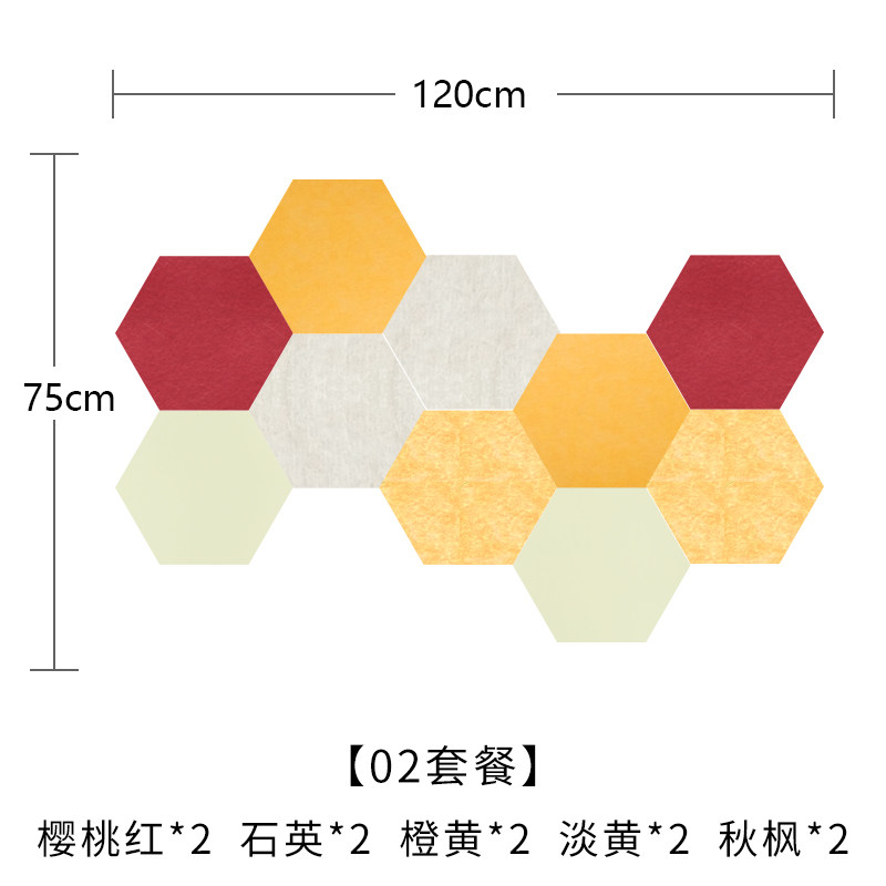 10个一组拼接六边形毛毡自贴背景墙贴客厅自粘创意照片墙揭掉无痕,家居饰品,软装墙贴,淘宝优惠券,粉丝福利购,淘宝优惠卷