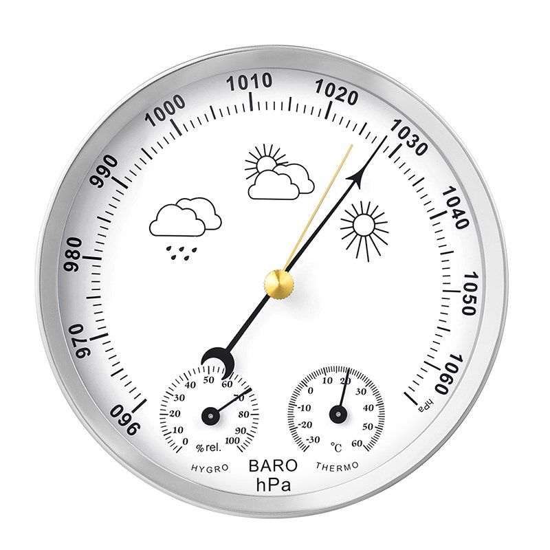 大气压表温度湿度计高精度大气压力计家用温湿度计机械壁挂式,五金/工具,温湿度计,淘宝优惠券,粉丝福利购,淘宝优惠卷