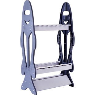 新款鱼竿展示架钓鱼竿海杆路亚竿家用架子钓鱼支架抄网收纳摆放架