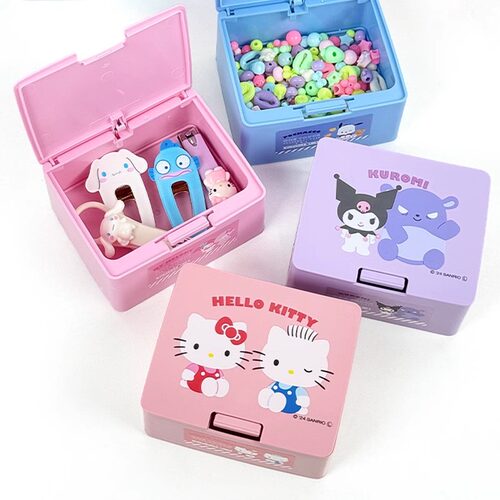 美乐蒂一按即开桌面收纳盒三丽鸥