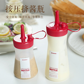 日本进口NAKAYA挤酱瓶厨房调料瓶油壶番茄酱蜂蜜瓶沙拉酱挤压瓶