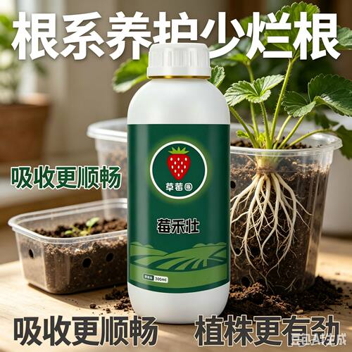 家庭种植营养液莓禾壮激活潜能草莓专用营养液草莓专用肥草莓种植
