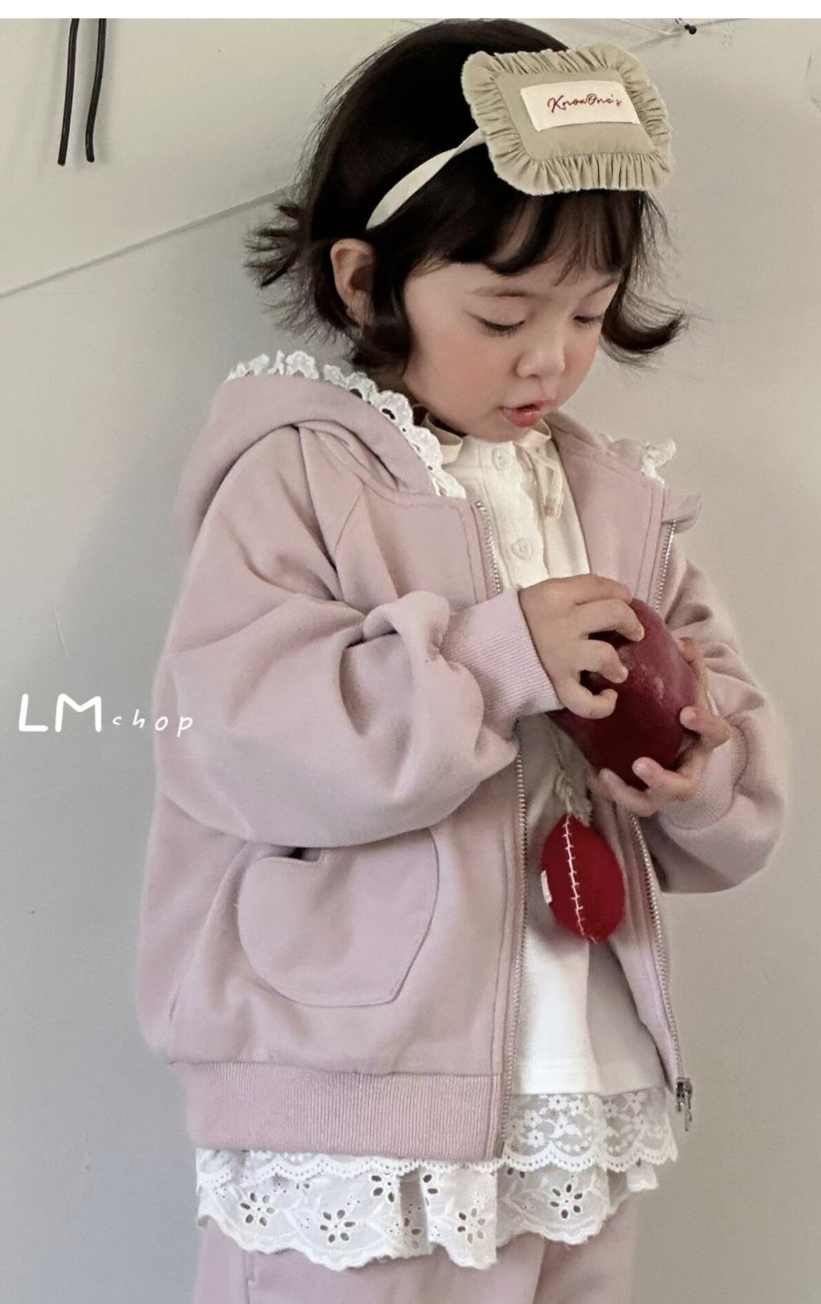 清货辣妈小铺韩版春秋女宝连帽甜美可爱休闲外套可抽绳裤子套装