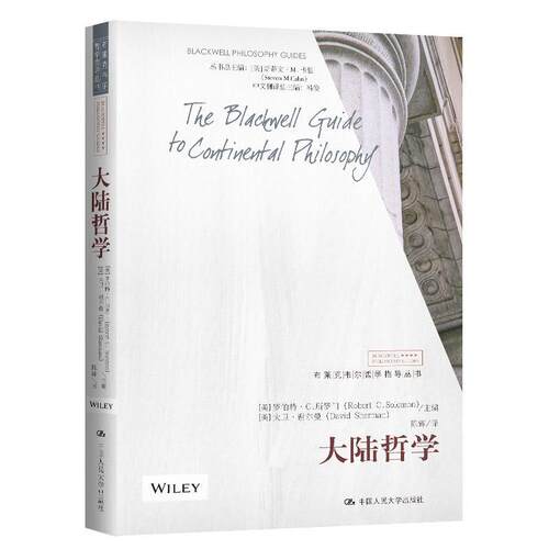 正版包邮  大陆哲学 9787300285894 [美]罗伯特·C.所罗门(RobertC.Solomon) 中国人民大学出版社
