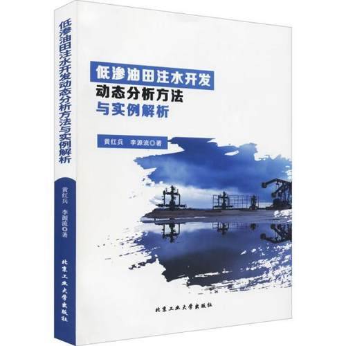 正版包邮  低渗油田注水开发动态分析方法与实例解析 9787563972203 北京工业大学出版社 黄红兵,李源流
