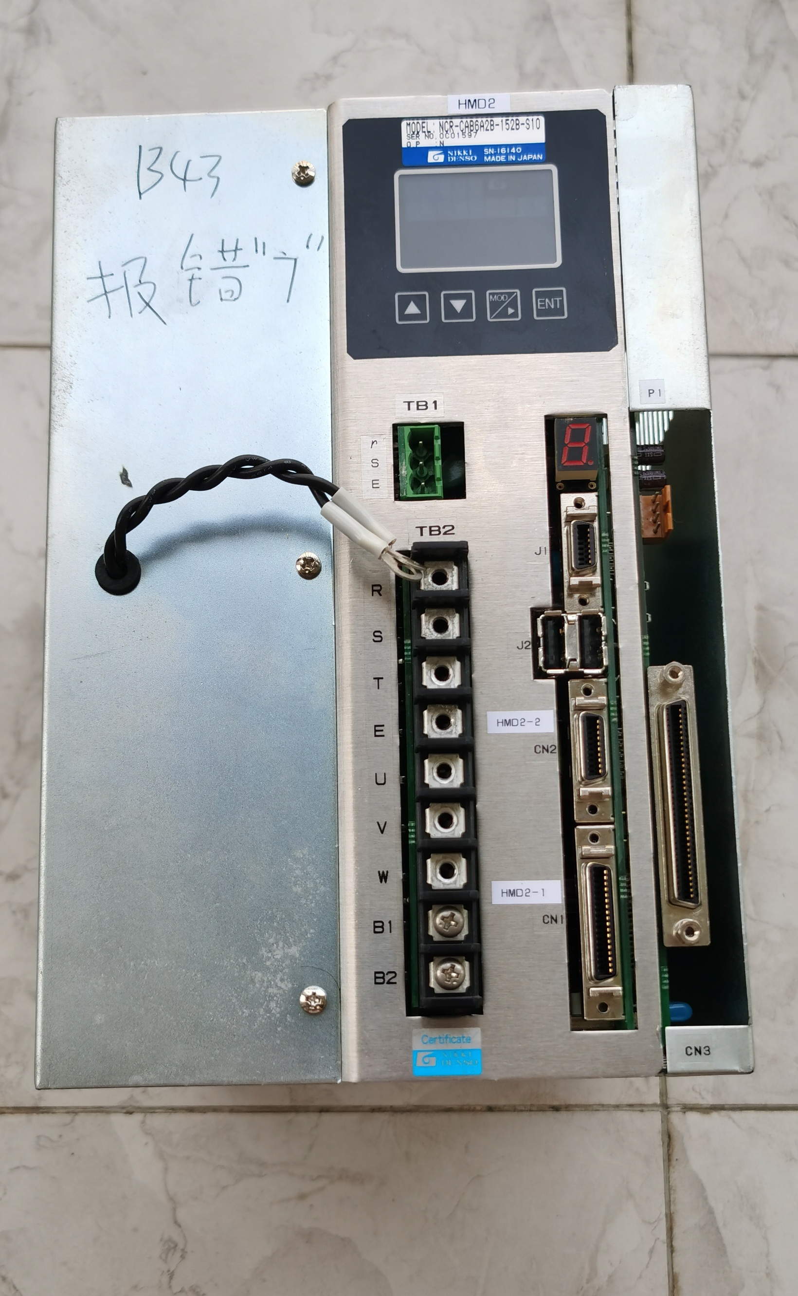 询价NIKKI DENSO 驱动器 NCR-CAB6A2B-152B-S10议价 维修/议价