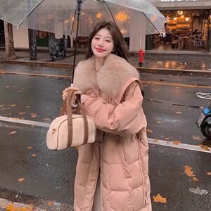 清仓特价羽绒服女2023冬季新款韩版宽松显瘦白鸭绒保暖外套