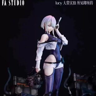 JC模玩 赛博朋克边缘行者手办 露西 Lucy