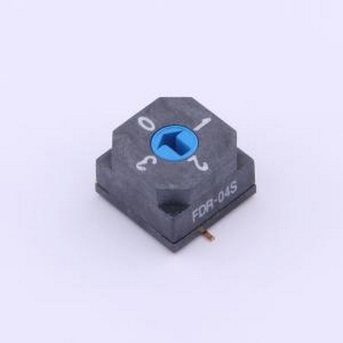 FDR-04S 旋转编码器 F系列 微型旋转编码开关 SMD-5P,10x10mm
