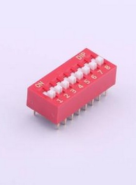 NDS-08V 拨码开关 8位插件拨码 插件