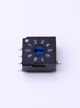 R9410R0S 旋转编码器 8421BCD编码旋转开关 0-9档10位 SMD