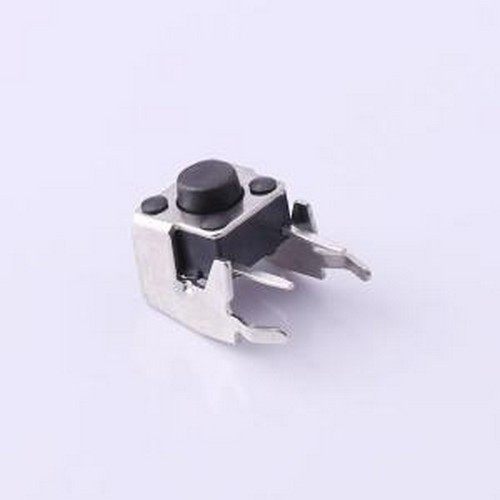 UK-B02124G50-AQ25Y 轻触开关 6*6*5mm 卧插 轻触开关 插件