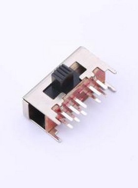 SK-24F01-G060 滑动开关 柄长6mm 卧插四档 滑动开关 插件