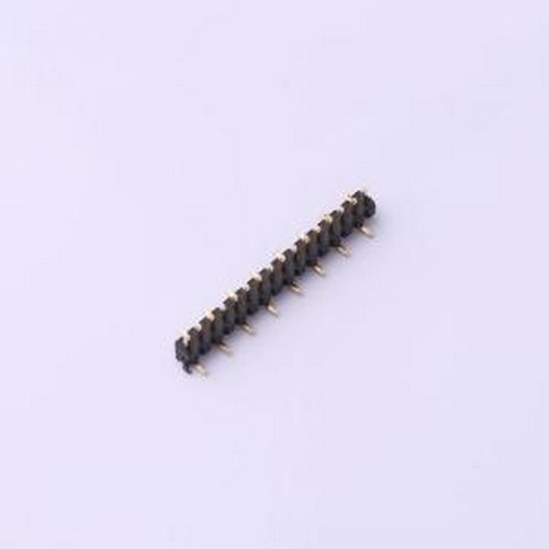 X1311WVS-16J-C18D42R2排针间距:1.27mm 1x16P立贴方针 SMD,P