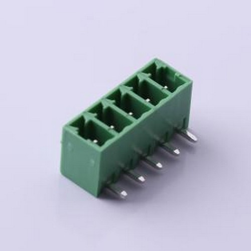 15EDGRC-3.81-05P-14-00A(H) 插拔式接线端子 3.81mm 1x5P 排数:1