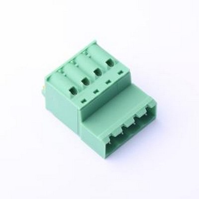 KF2EDGKDR-5.0-4P 插拔式接线端子 5mm 1x4P 排数:1 每排P数:4 P=